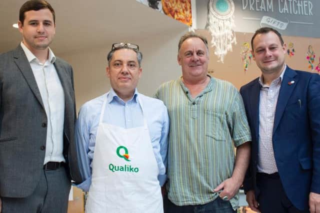 Tom Goshawk, Abdel Naboulsi, Andrew Elson, Coun Jason Zadrozny