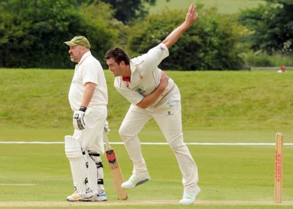 Welbeck CC v Clipstone & Bilsthorpe CC 
Welbeck bowler, Richard Stroh.