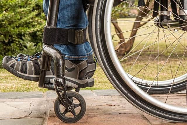 A disabled woman was robbed in Nottinghamshire on Friday. Stock image.