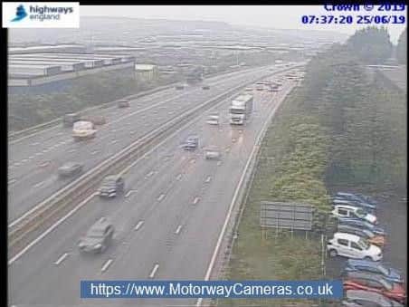M1 junction 34.