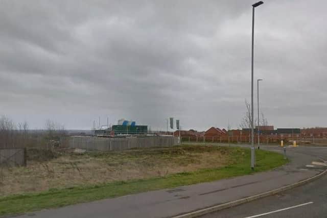 Houses are already being built at the site.