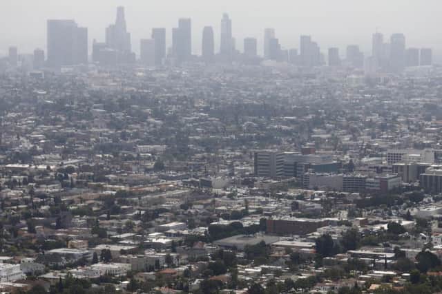 Los Angeles. Temperatures will reach 29C on Saturday

Photo: Mario Tama/Getty Images
