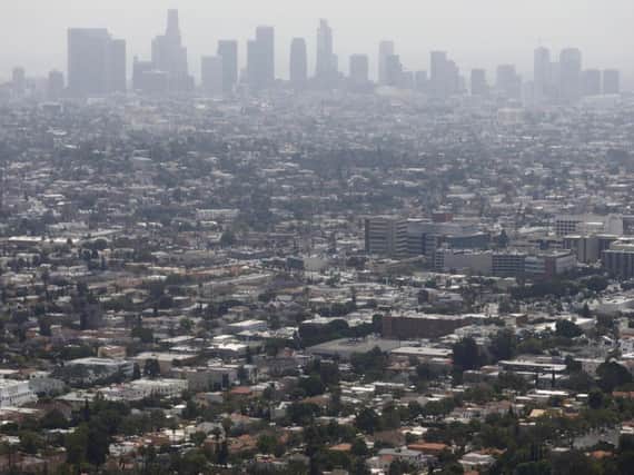Los Angeles. Temperatures will reach 29C on Saturday

Photo: Mario Tama/Getty Images