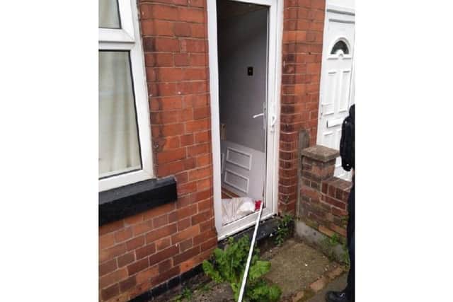 Pic from the Ashfield Police Facebook page.