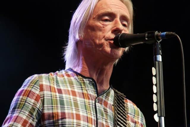 Paul Weller performing at Sherwood Pines,