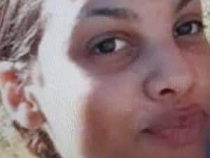 Missing: Amber Harris.
