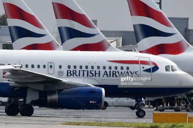 The British Airways flight was travelling from Seattle to Heathrow when it declared an emergency. Photo - Ben Stansall/AFP/Getty Images