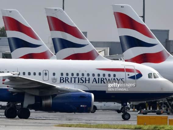 The British Airways flight was travelling from Seattle to Heathrow when it declared an emergency. Photo - Ben Stansall/AFP/Getty Images