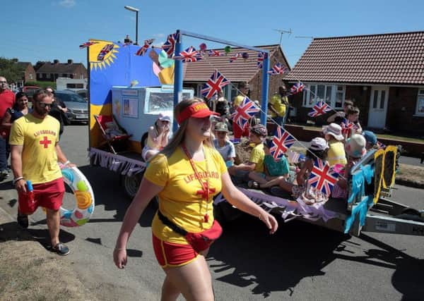 The carnival parade gets under way at last year's Glapwell Carnival. (PHOTO BY: Glenn Ashley)