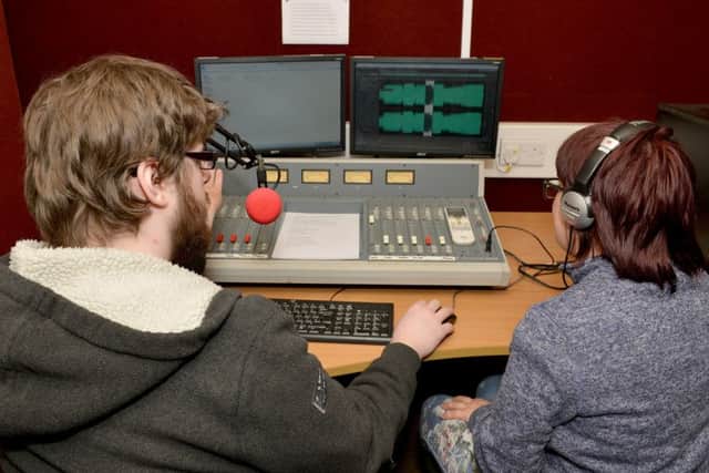 A life skills project at Takeover Radio in Sutton.