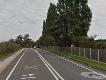 The A614 near Harworth