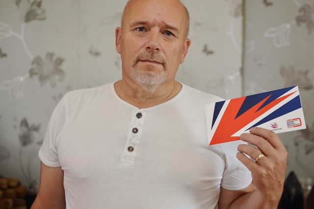 Jason Cousner, 50, was due to travel to Silverstone this weekend