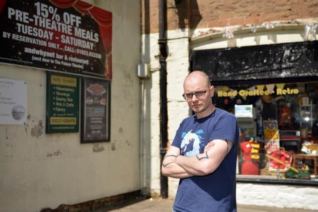 Richard Adam Reynolds owner of Ground Zero Comics