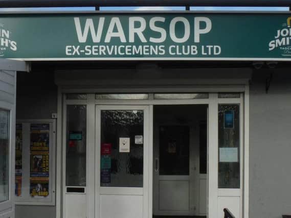 Warsop Ex-servicemen's club