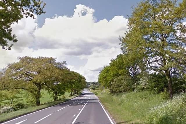 The A614 at Oxton. Pic: Google Images.