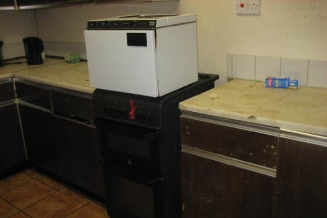 The kitchen.