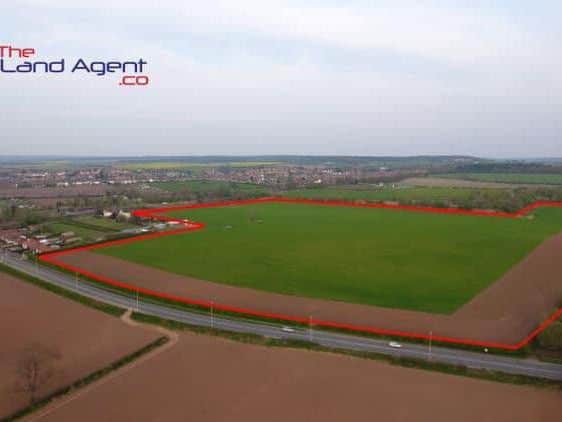 The land, off the A60.