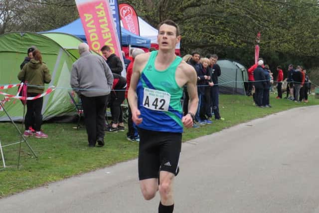 Paul Wright came second at the Hardwick 10k.