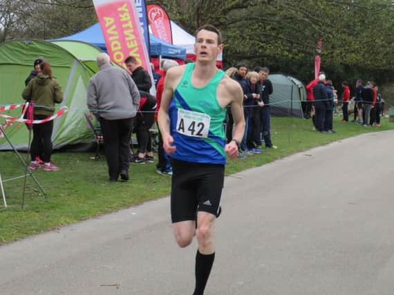 Paul Wright came second at the Hardwick 10k.