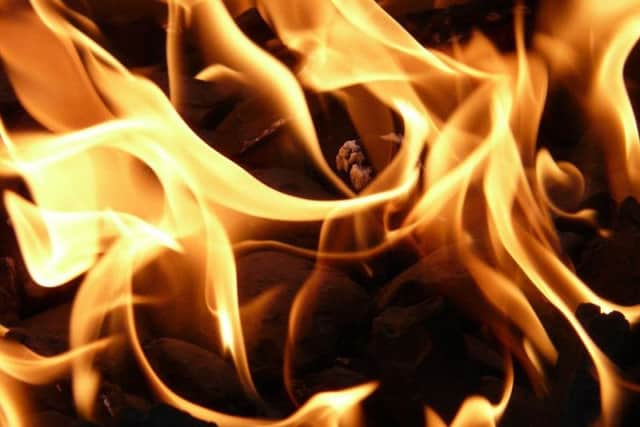 Police are investigating an alleged arson in Mansfield.
