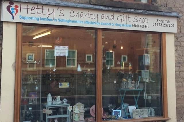 Hetty's charity and gift shop,Warsop