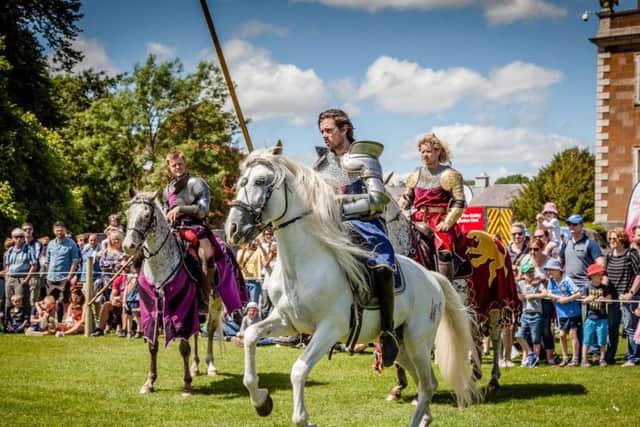 The Cavalry of Heroes will arrive at Sherwood Forest for the festival.