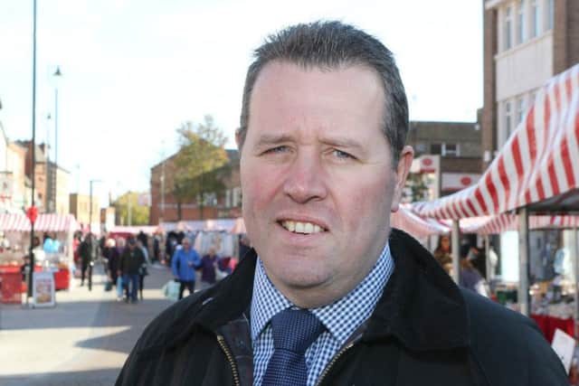 Sherwood MP Mark Spencer, who is keen to obtain extra funding for miners welfares.
