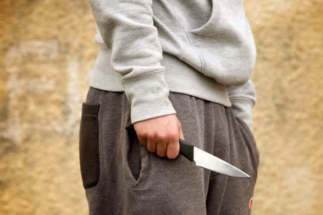 Rise in number of people in Mansfield caught with knives and guns