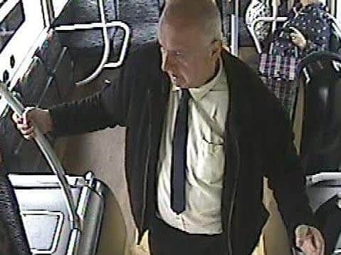 Call police on 101 if you recognise this man.