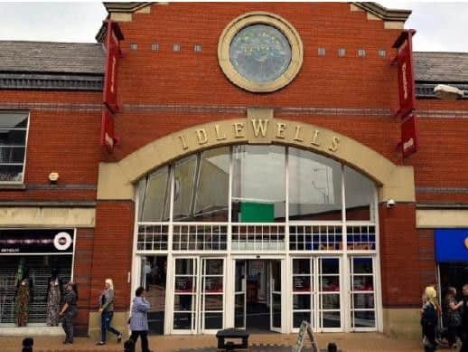 Idlewells shopping centre in Sutton