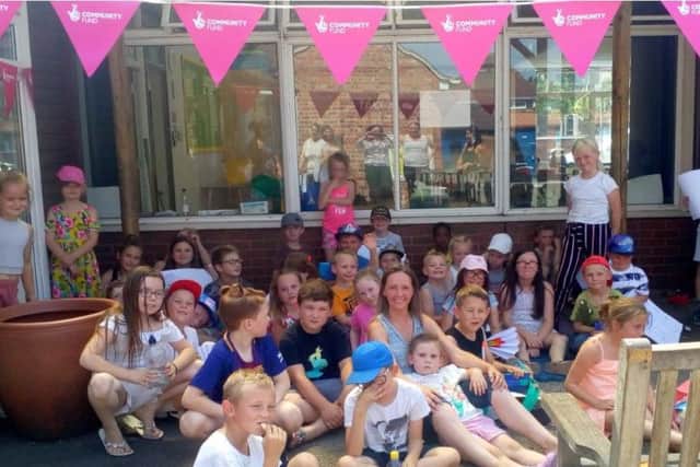 Pupils from four different schools took part in the holiday club