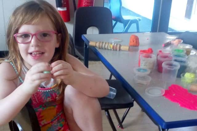 There were plenty of arts and crafts activities on offer