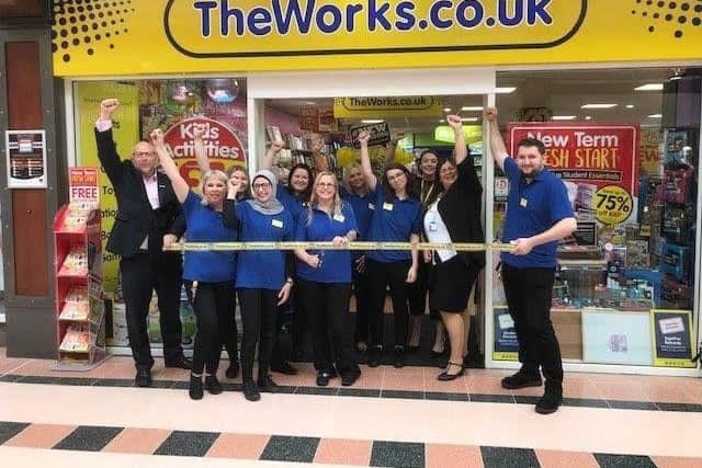 The Works staff at the opening.