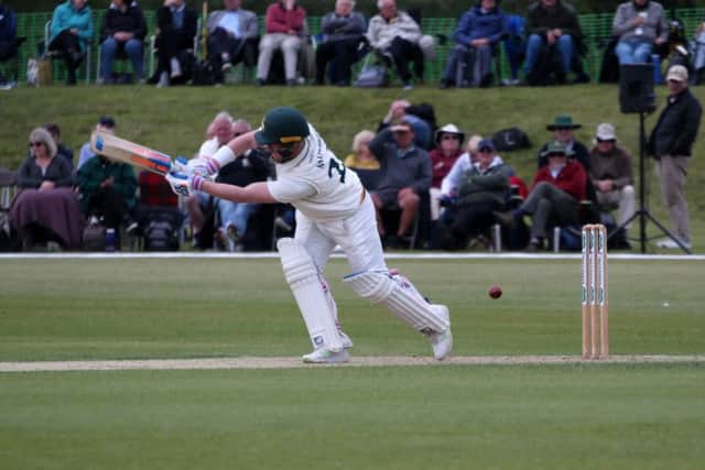 Notts batsman Tom Moores