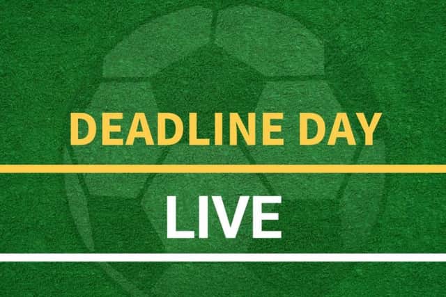 Premier League transfer deadline day.