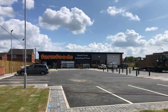 The new store is set to open tomorrow