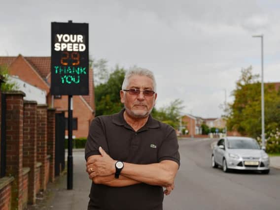 Resident Paul Smith is calling for speed cameras in the Lindrick Road area of Kirkby.