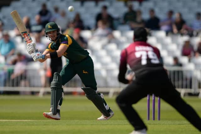 Joe Clarke in one-day action.(Photo by Philip Brown)