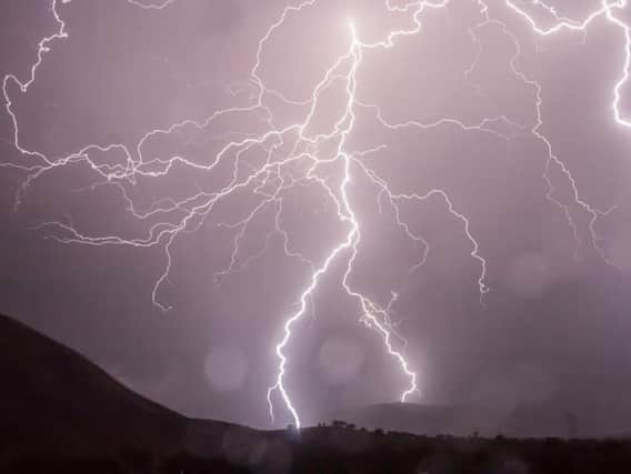 Thunderstorms are expected to hit Nottinghamshire tomorrow afternoon.