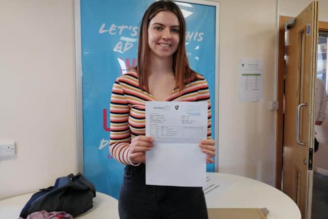 Lauren Whysall will study fashion design at Leeds.