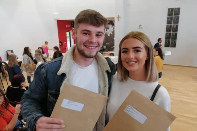 Jake Stephenson and Olivia Richardson, of Samworth Church Academy.