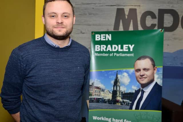 Ben Bradley at another constituency surgery.