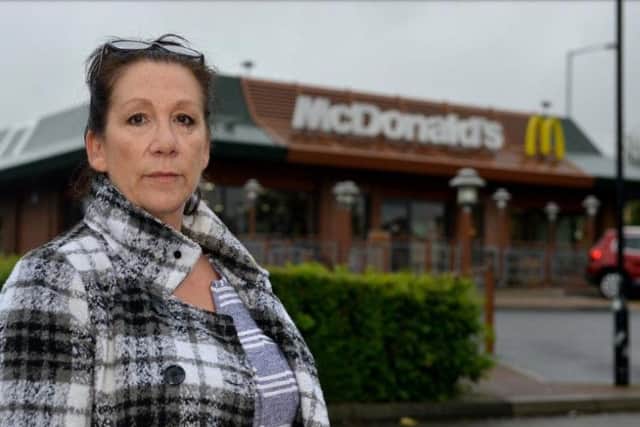 Lorraine McMonagle was charged over 17 for a coffee at Sutton McDonald's.