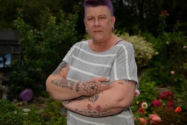 Local resident Tracey Greatorex is concerned about gangs on the Carsic estate, Sutton