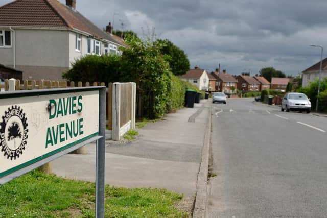 Davies Avenue, Sutton, scene of alleged stabbing