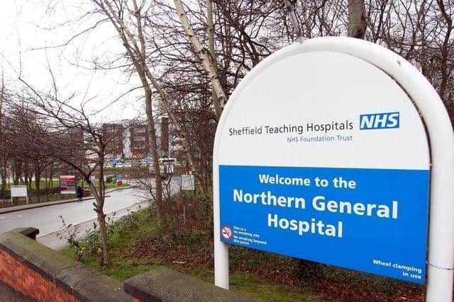 The Northern General Hospital in Sheffield