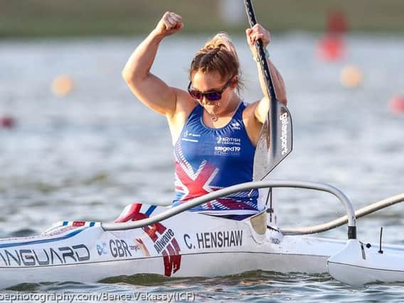 Charlotte Henshaw won gold medal and has guaranteed her spot at the next Paralympics.