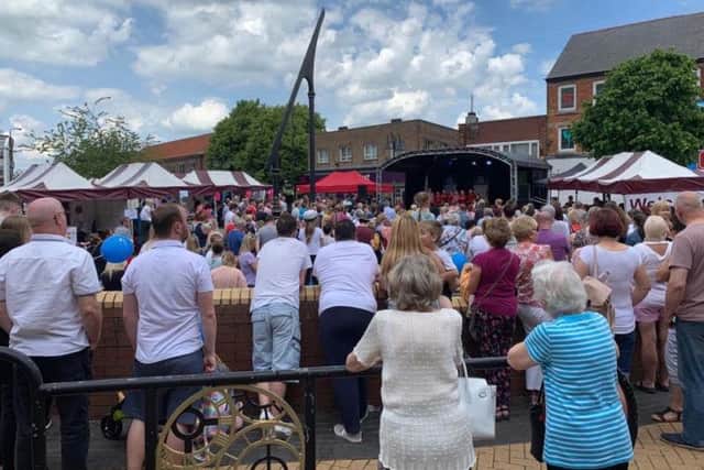 Sutton town centre.