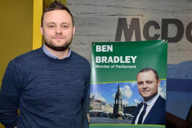 Mansfield's MP Ben Bradley