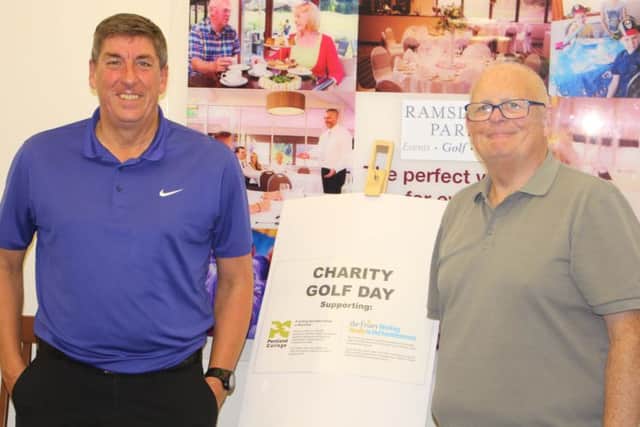 Event organisers Mike Baines and Eric Lovatt
